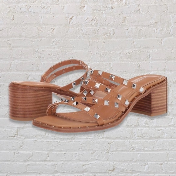 Madden Girl Shoes - Madden Girl Roam Studded Block Heel City Sandal